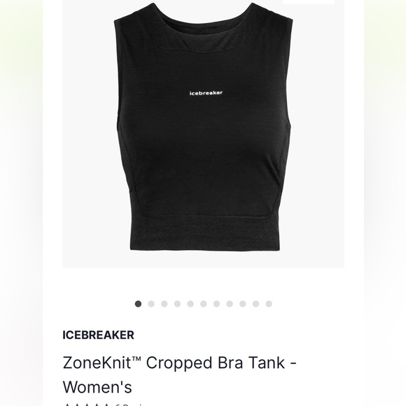 Icebreaker Tops - SOLD - Icebreaker Tank - Black